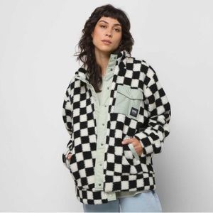 VANS checkered jacket LIKE NEW